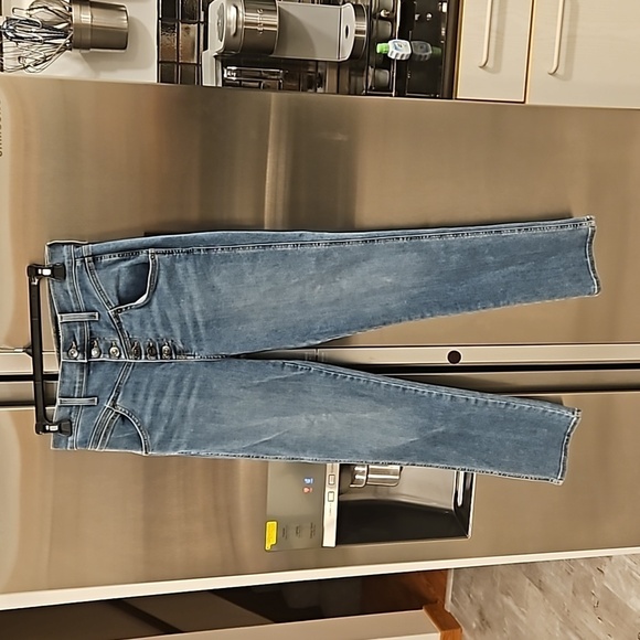 💕VERONICA BEARD💕 Ryleigh Slim-Straight Jeans Front Yoke Durango Blue 28 NWT - Picture 11 of 16